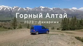 Горный Алтай Дикарями июнь 2023. Автопутешествие. Van life.