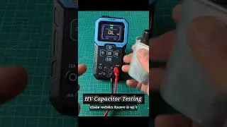 Microwave Oven HV Capacitor Testing 