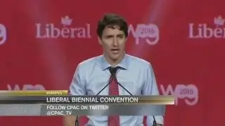 2016 Liberal Convention – Justin Trudeau