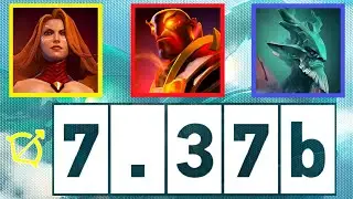 The BEST Mid Lane Heroes in 7.37b Meta Dota 2