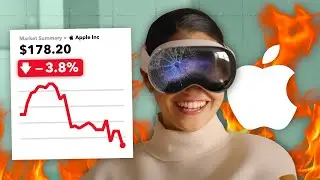 Apples Stock Price Drop: Is Vision Pro Already a Flop?