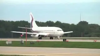 RARE: Ameristar Air Charter Boeing 737-2H4 Takeoff 17 | N733TW | Minneapolis International