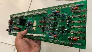 Driver Power Amplifier build up Merek OSSO  hancur tp transistor final masih bagus