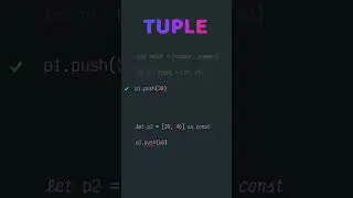 TypeScript Tuple