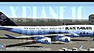 Washington DC 🛫🛬 Chicago/X Plane 10 Mobile Global