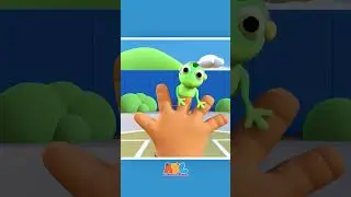 семейная песня Chameleon Finger | детская песня #shorts #hooplakidzrussian #fingerfamily