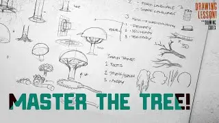 Learning To Draw Trees!  |  Comics - Illustration - Fundamentals