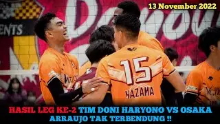 LEG 2 TIM DONI HARYONO VS VERNON OSAKA BLAZERS | DONI HARYONO LIGA JEPANG TERBARU.