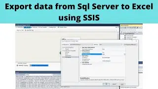 14 Export data from Sql Server to Excel using SSIS