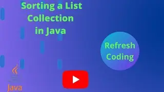 Sorting a List in Java Collection  using Collections class.