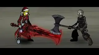 [AQW] Yami No Ronin ft. Valiance and Vim vs Rick, Grim Soldier