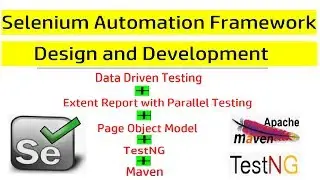 Selenium Java TestNG Maven Best Automation Framework