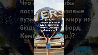 Как поступить в топовые вузы мира на бюджет? #путешествия #языки #мир