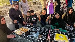 Grandma's family going to the Cemetery(Muharram Rituals)