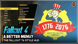 The Fallout 76 Style HUD in Fallout 4 w/ Examples