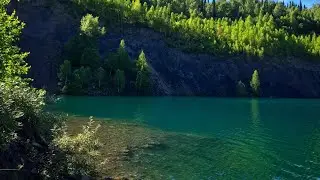 Междуреченская Абхазия. Озеро в Сосновке. Междуреченск.