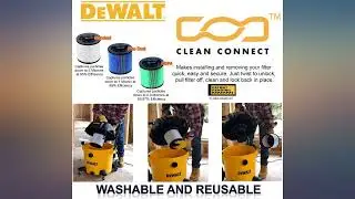 DeWALT DXV10P 10 Gallon Quiet Poly Wet Dry Vacuum Yellow & Workshop Wet//Dry Vacs revieww