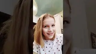 A beautiful girl is broadcasting