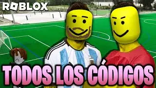 TODOS los CÓDIGOS de ⚽ TURN PRO PROVING MESSI AND RONALDO WRONG ⚽ activos / ROBLOX 2024 / TilloASR