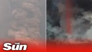 La Palma volcano launches lava bombs as eruption rumbles on