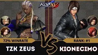 KOFXV⭐TZK ZEUS (Goenitz/Whip/Dolores) vs KIONECIMO (Duo Lon/Iori/Kyo)⭐Ranked Match - 11/24