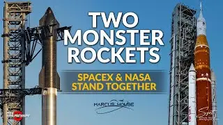 SpaceX Starship Stacked and Tested, NASA SLS Rolls to the Pad, Record Falcon 9 landing