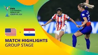 USA v Paraguay | FIFA U-20 Women's World Cup Colombia 2024 | Match Highlights