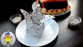 Корона из шоколада для украшения торта / Chocolate crown DIY