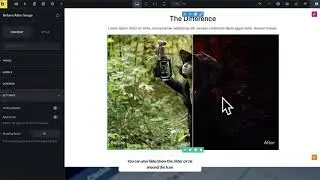 How to use Before After Image Comparison Element in Bricks Builder