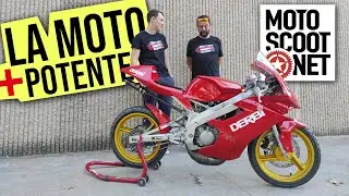 LA MOTO DE 49CC MÁS RÁPIDA DE ESPAÑA - DERBI GPR 2FAST 106CC EN MOTOSCOOT 2022