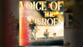 Retro Album Cover Design | Voice Of The Heroes