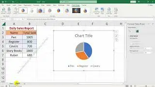 How To Create  Pie Chart In Excel | How to Make a Pie Chart in Excel