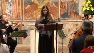 Dora Carofiglio  Giorgio Molteni  (violino)  Luca Colombo (violoncello)  Motetto  Exultate Jubilate