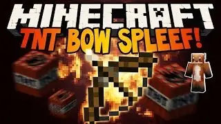 Плохая серия(Играемв BowSpleef с Белкой! Minecraft