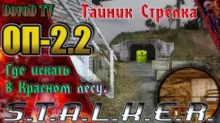 ОП-2.2 S.T.A.L.K.E.R. Где искать тайники Стрелка в Красном лесу и бонус в Баре.