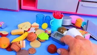 16 Minutes Satisfying Hello Kitty Mini Kitchen Set #ASMR installation