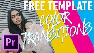 Color Transitions Pack - Free Template for Premiere Pro CC 2018 - [2/3]