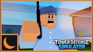 The ULTIMATE WARDEN of the Prison! TDS Animation, Tower Defense Simulator (4K, Moon Animator) Roblox