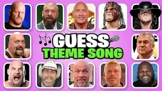 Guess WWE's Attitude Era Theme Songs | The Undertaker, Stone Cold, Kurt Angle, Shawn Michaels