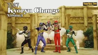 Kyoryu Change Brave In - Zyuden Sentai Kyoryuger Henshin Version 3 [Ep 11 to 15]