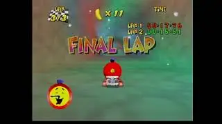 DKR- Custom Level - Frosty Lake- Beat my Time (N64 Capture)