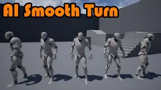 How To Make AI Turn Smoothly | Smooth Rotation Turning - Unreal Engine Tutorial