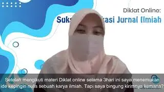 #19 Q&A Bu Candra - Setelah mengikuti Diklat Online Jurnal Ilmiah ini, saya bingung kirimnya kemana?