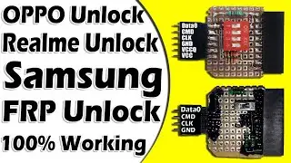 Samsung Frp Unlock | Oppo Realme Isp Unlocking without Any Dead Risk | Modified V1 & V2 Isp Adapter