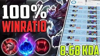 100% WIN RATE CHOGATH GOD | BEST CHOGATH NEW RUNES SEASON 8 BUILD | FREE ELO League of Legends