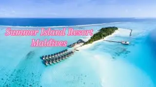 Summer Island Resort Maldives - whole island walking tour