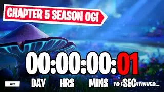 FORTNITE CHAPTER 5 SEASON 4 COUNTDOWN LIVE🔴 24/7 - Fortnite Event Countdown!