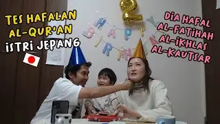 TES ISTRI JEPANG HAFALAN AL-QUR'AN SURAT PENDEK, TERNYATA DIA BISA ! AK SAMPAI TERHARU !