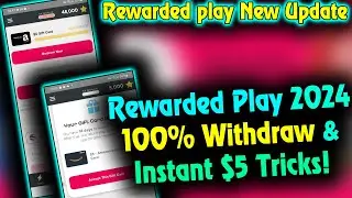 rewarded play earn gift cards 5 usd instant withdrawal is rewarded play legit rewarded play tc #game