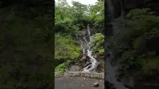 Beautiful waterfall at Kasara Ghat during Rainy season.